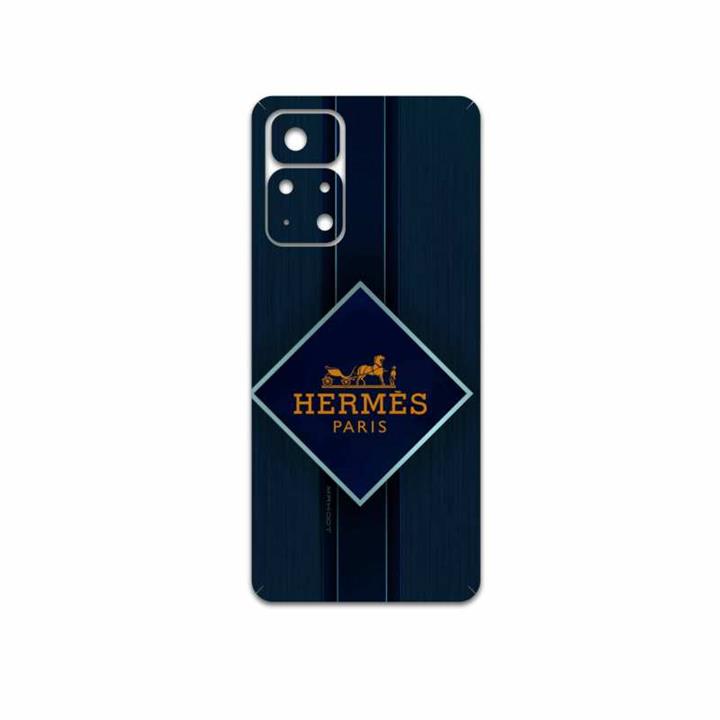 برچسب پوششی ماهوت مدل Hermes-Logo مناسب برای گوشی موبایل شیائومی Poco M4 Pro 5G MAHOOT Hermes-Logo Cover Sticker for Xiaomi Poco M4 Pro 5G